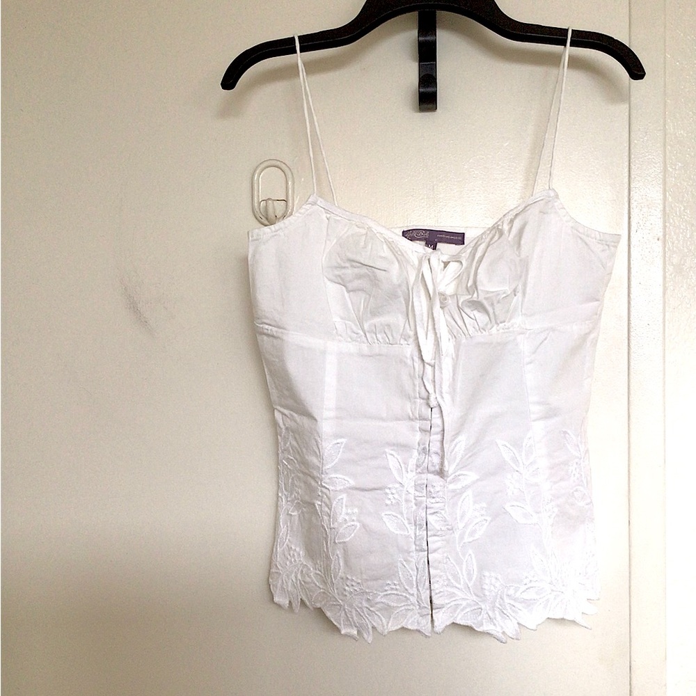 Vintage Hale Bob Embroidered Corset HTF